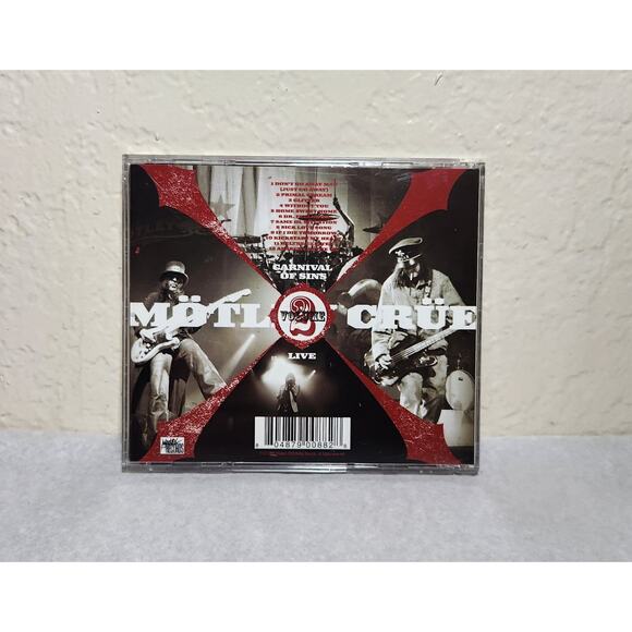Motley Crue Carnival Of Sins Vol. 2 Tested Cd (Motley Records, 2006) Pre-owned - Picture 2 of 4